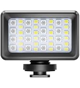 Dive Light Compatible with Gopro, Scuba Diving Flashlight, 7 Modes SL-105 Underwater Lights, 40m ...