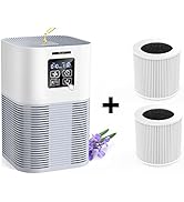 Air Purifier, Home Air Cleaner For Bedroom Large Room up to 600 sq.ft, VEWIOR H13 True HEPA Air F...