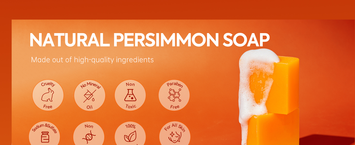 persimmon soap