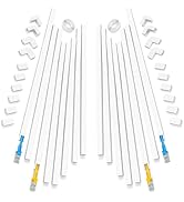 250in Cord Hider, One-Line Cable Hider, Yecaye Small Cord Covers for Wires on Wall System, Cable ...