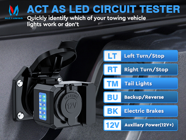 ACT AS LED CIRCUIT TESTER