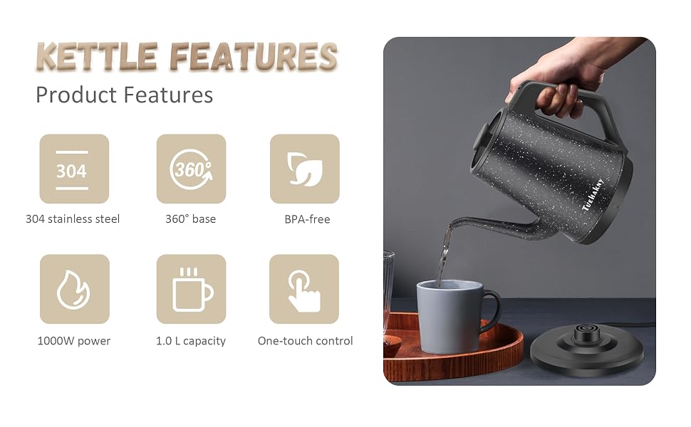 KETTLE FEATURES