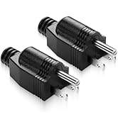 JSADZKJ NEMA 5-15P Power Adapter American Standard 3 Pin Power Replacement Plug NEMA 5-15P Electr...