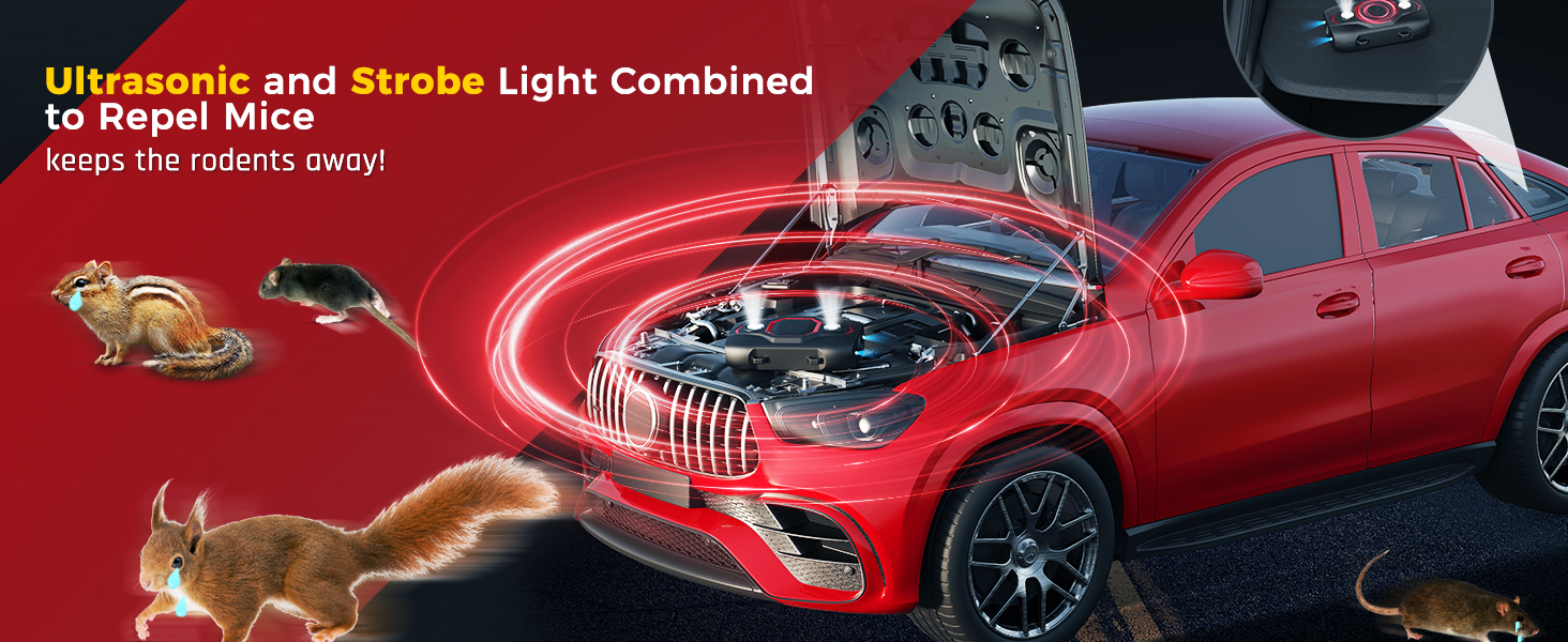 rodent repellent for car engines