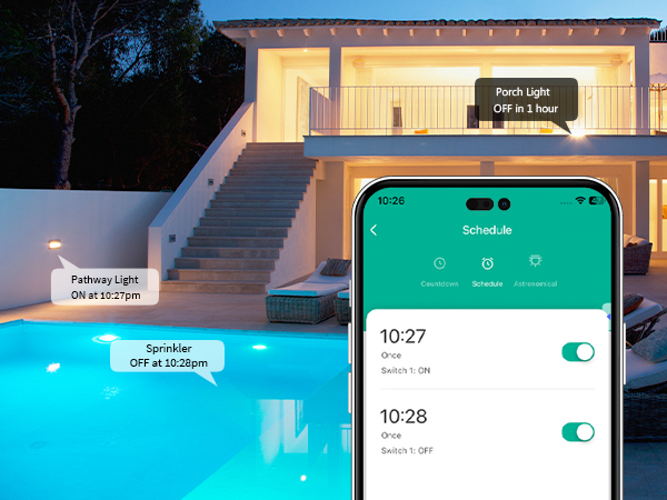 Matter countdown timer smartlife smart plug