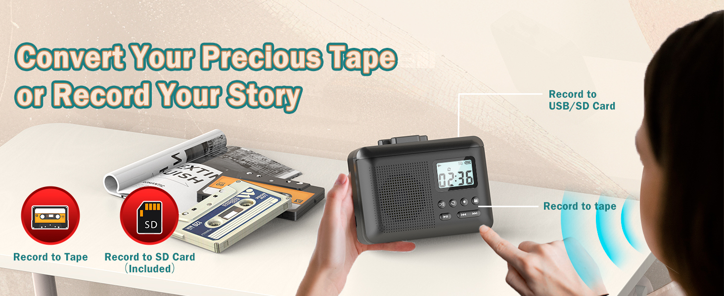 cassette player recorder