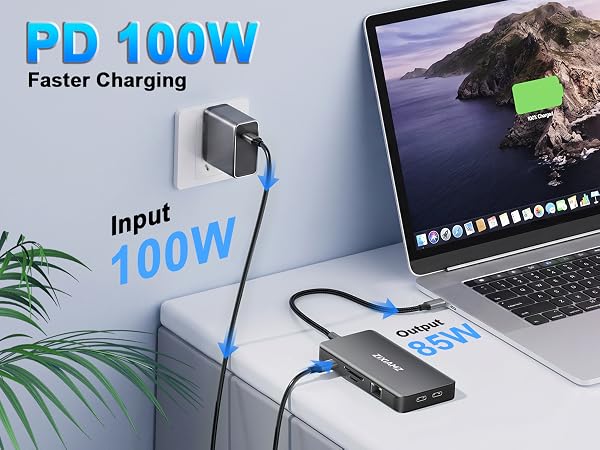 9 in 1 USB C Docking Station