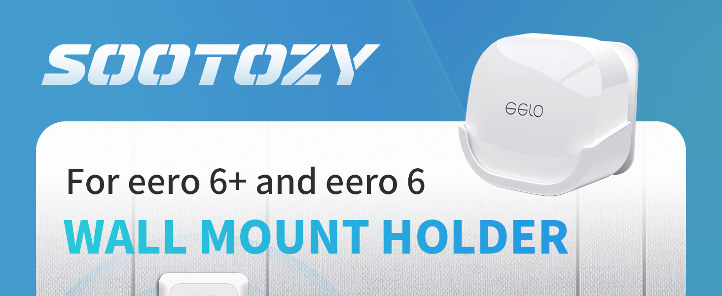 Wall Mount Holder for eero 6 Plus 6+ and eero 6