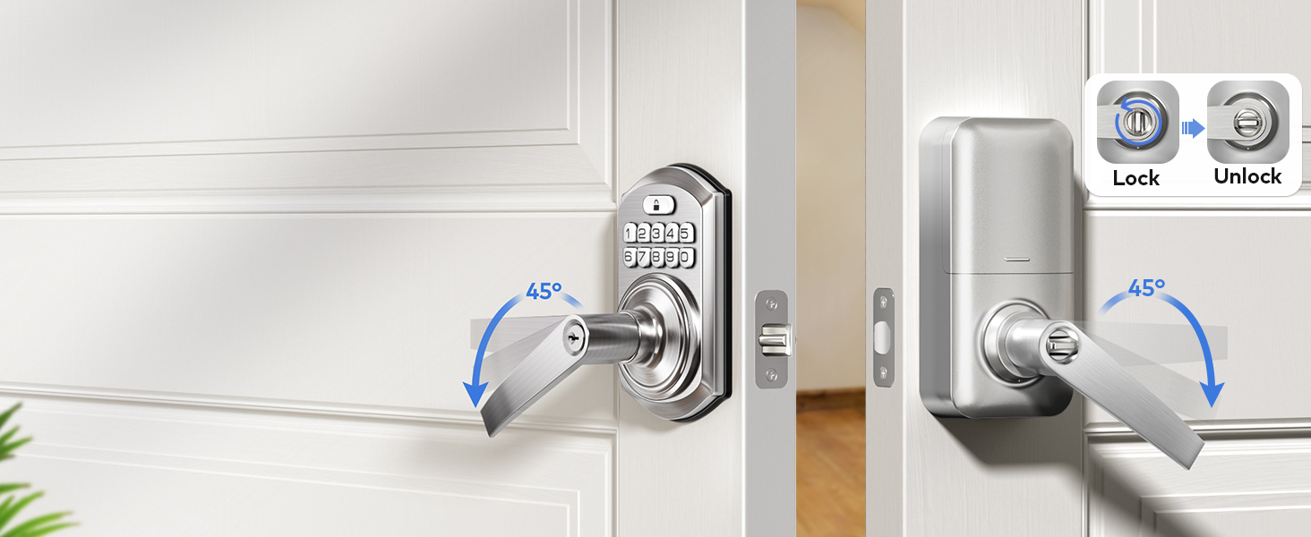 Durable, ergonomic aluminum alloy handle