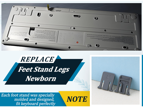 Keyboard Stand Feet Legs for Logitech K270 K260 K275 K200 MK270 MK260 
