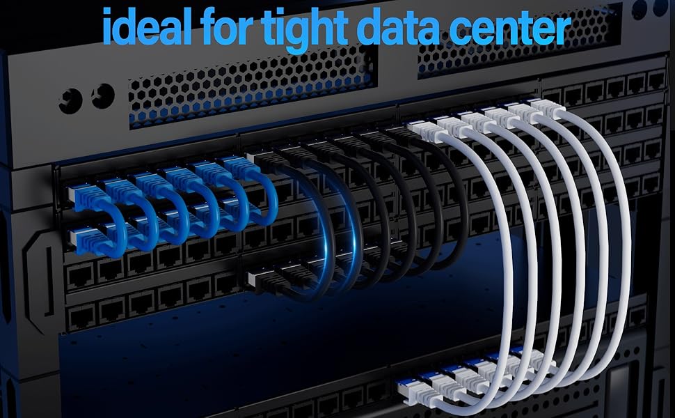 cat6a slim patch cables