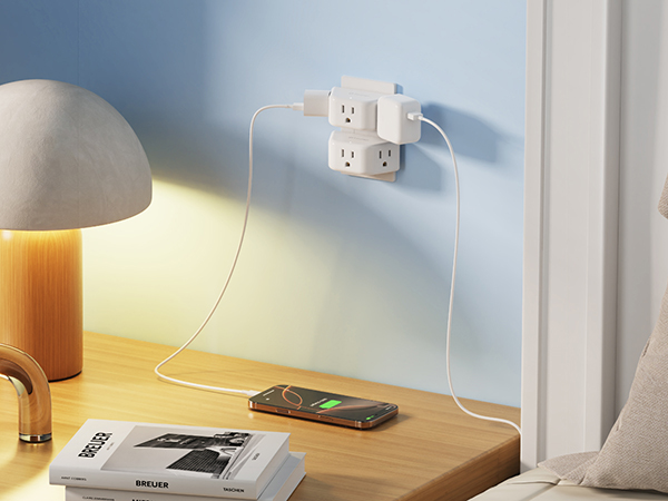 wall outlet splitter