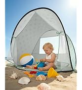 WEMOH Baby Beach Tent, 2026 Upgrade Pop Up UPF 50+ UV Protection Sun Shelter Canopy with Mosquito...