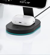 3 in 1 Wireless Charger Charging Station for iPhone,Qi2 Certified 15W Magnetic Charging Stand