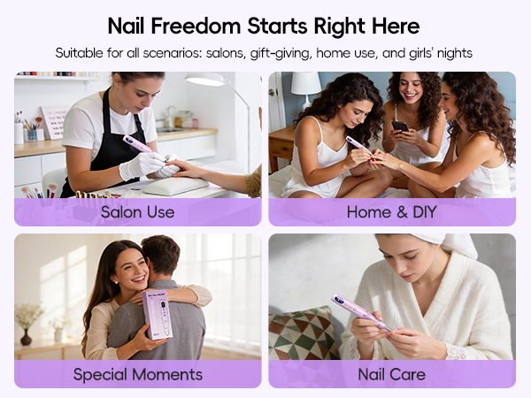 nail freedom starts right here