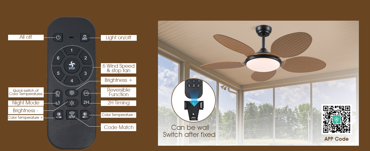 gazebo fan with light