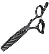 ULG Texturizing Shears – Professional Stainless Steel, 30-Teeth Thinning Scissors, Teflon Coated,...