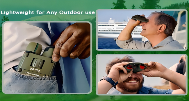 Waterproof Lightweight Small Binoculars