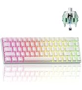 x XVX HE68 Pro Rapid Trigger Keyboard 60% Percent,Hall Effect Keyboard with Gateron Magnetic Jade...