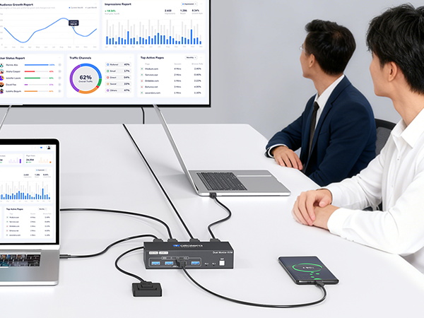 kvm switch dual monitor