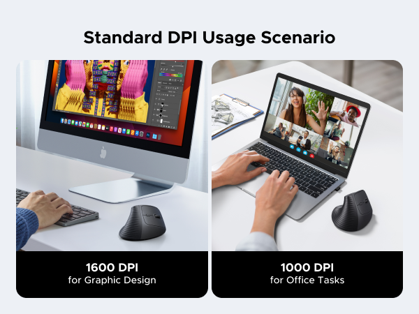 UGREEN Vertical Ergonomic Mouse