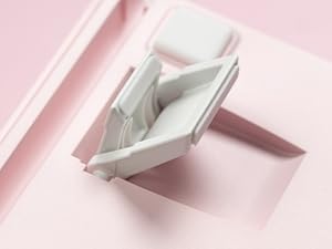 Pink Wireless Mechanical Keyboard 75% with Color Multimedia Screen Gaming Keyboard