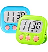 Timer for Kids Teachers Supplies Digital Kitchen Timers for Cooking Large Magnetic Classroom Time...