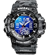 FANMIS Men's Analog Digital Outdoor Sports Watch Military Tactics Multi Function Watch LED Electr...