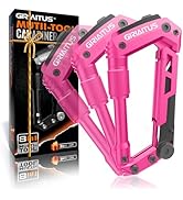 Carabiner Multitool with Pocket Knives, 8-in-1 EDC Carabiners, Serrated Knife, Rope Cutter, Screw...