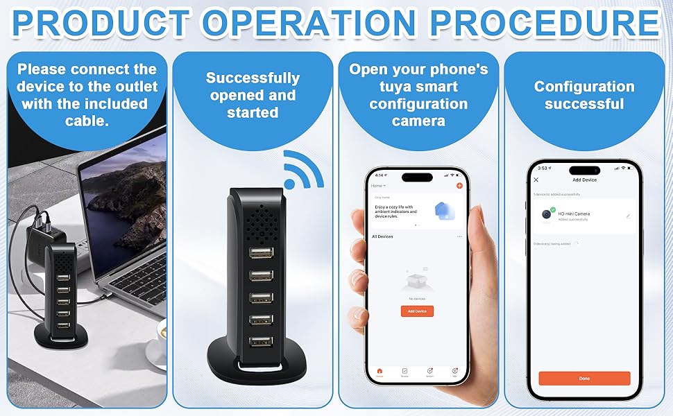 phone charger camera