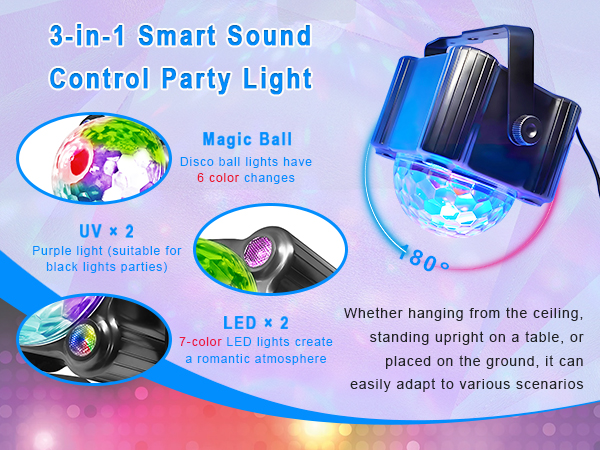 battery powered party lights