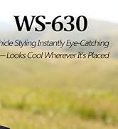 WS-630 Off-Road SUV Bluetooth Replica Speaker, Independent Roof LED Control with 3 Light Modes, P...