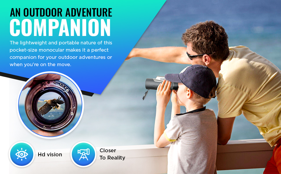 COMPACT AND PORTABLE HANDHELD TELESCOPE 