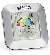 Afloia Digital Hygrometer Indoor Thermometer Room Thermometer and Humidity Gauge with Temperature...