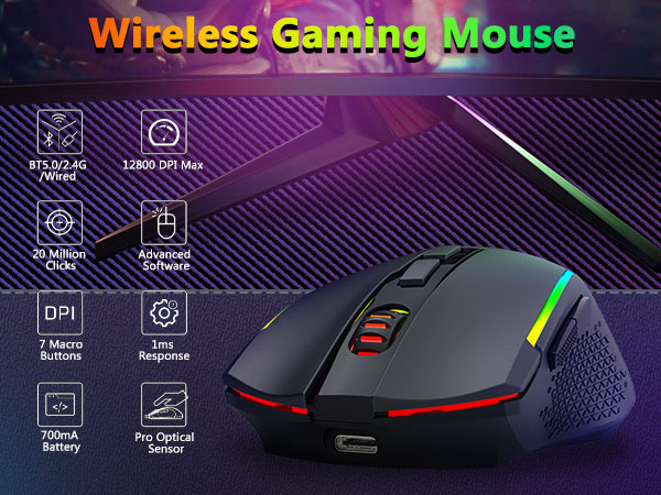 wireless gaming mouse