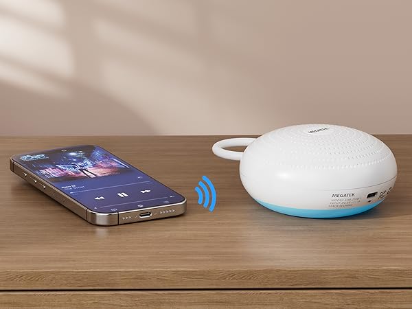 Sleep Sound Machine with Bluetooth Playback