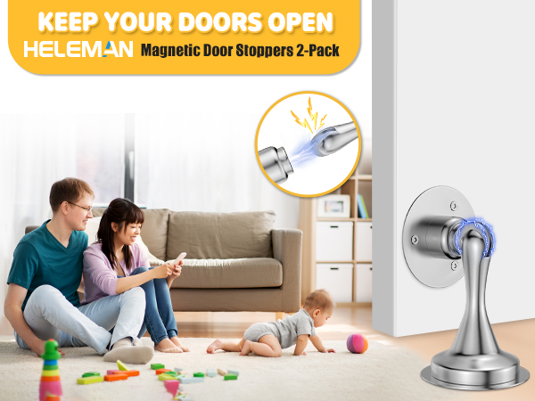 Door Stoppers Magnetic Door Catch