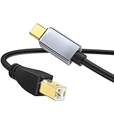 MeloAudio USB C MIDI Cable, Type C to USB 2.0 MIDI Interface Cable for Midi Controller, Midi Keyb...