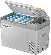 BougeRV 12 Volt Refrigerator, CRPRO 30 Quart 12V Car Fridge, Portable Freezer (-8?~50?), Compress...