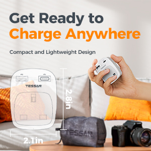 Compact Travel Plug Design
