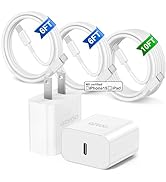 iPhone 15 Charger Fast Charging, iPad Pro Charger, Apple USB C to USB C Cable 6ft/6ft/10ft with 2...