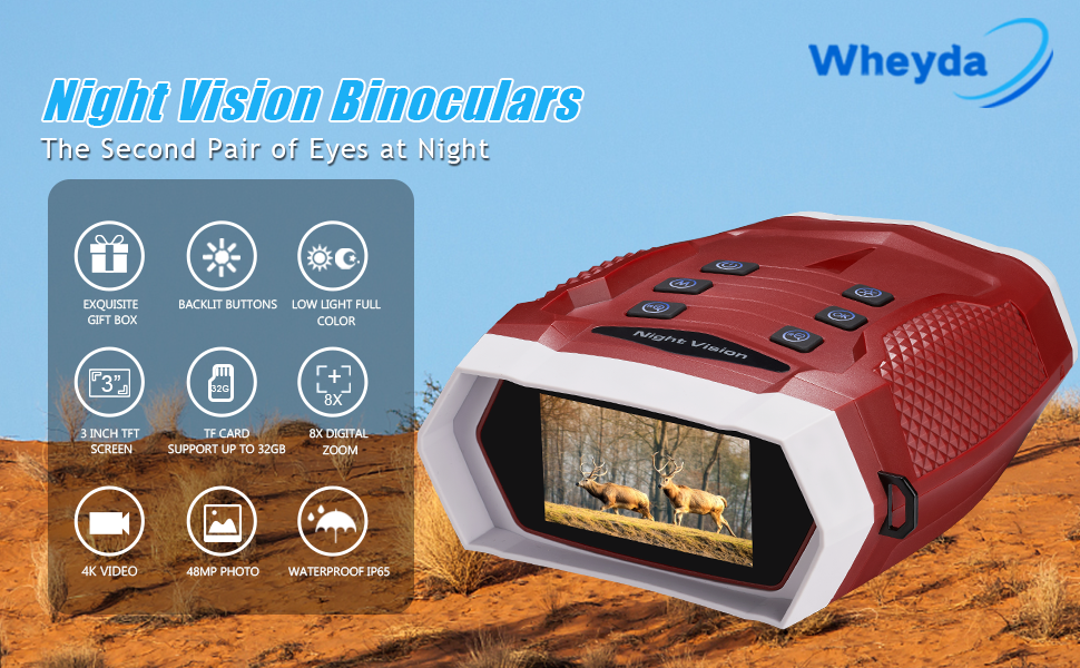 night vision binoculars &amp; goggles night vision goggles for adults temu night vision