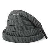 Handshop 2 Pairs 2/5" Wide Flat Shoe Laces for Sneakers,Athletic Replacement Shoelaces in 20 Colors