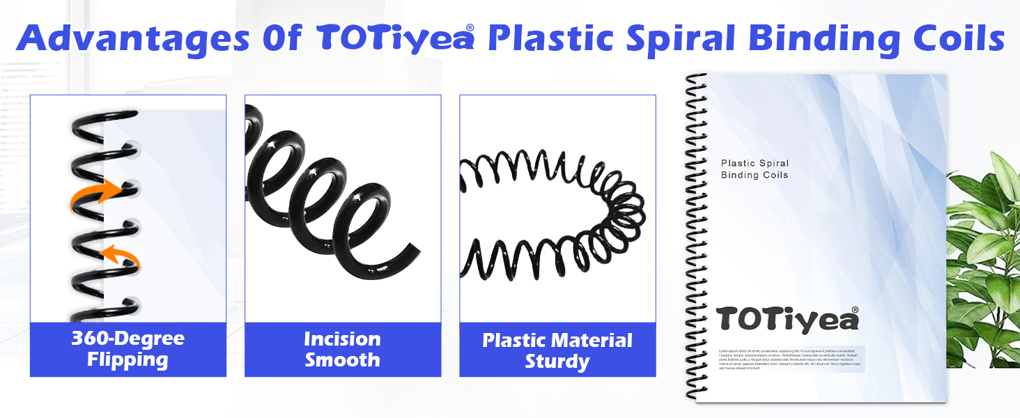 Plastic Spiral Binding Coils