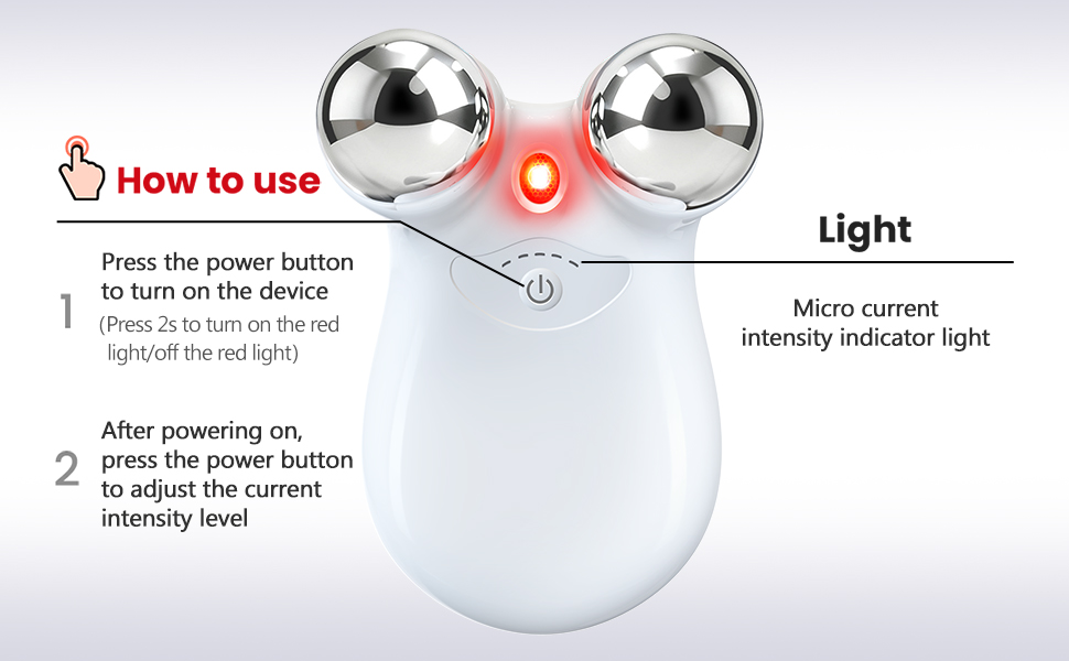 Microcurrent Facial Device