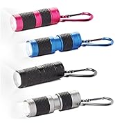 LUXPRO 40 Lumen Keychain Focus Mini LED Flashlight - Features Aircraft-Grade Aluminum and Rubber ...