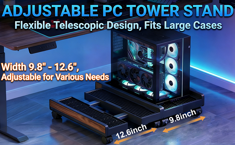 pc stand for floor
