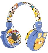 YLFASHION Cute Cartoon Kids Headphones - Wireless Wireless Headset, Foldable Design, Child-Friend...