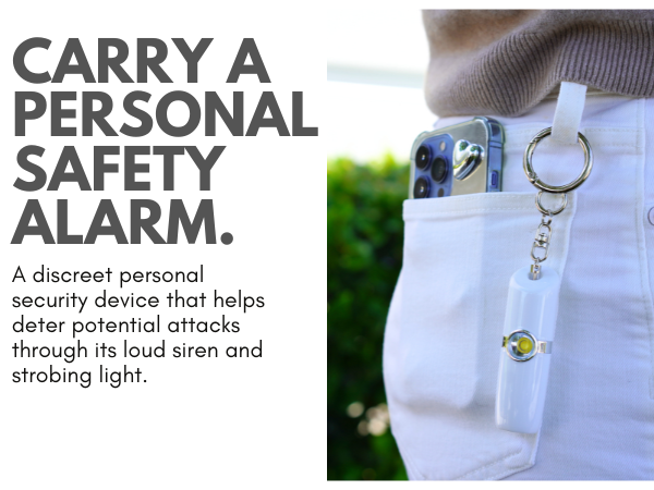 keychain alarm for women