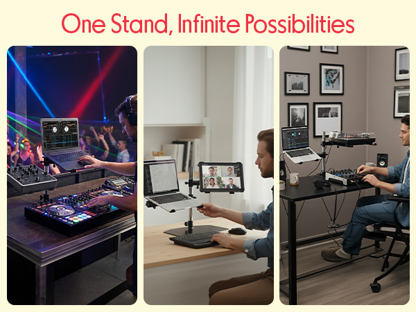 office surface 15.6 screen universal case black music pro cooling light outdoor storage clear